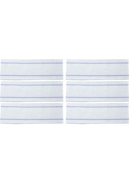 Xiaomi Mijia Mi Swdk D260 Robot El Tipi Kablosuz Elektrikli Süpürge Paspası Için 6 Adet Tek Kullanımlık Yedek Bez Bez (Yurt Dışından)