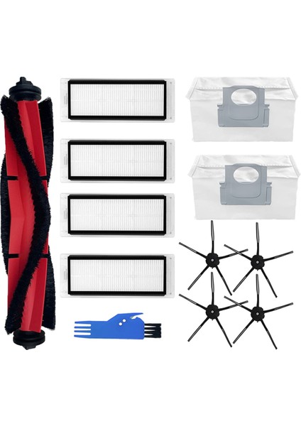 Roborock Q5 Q5+ Robot Süpürge Aksesuarları Için Yedek Parça Seti Ana Fırça Filtresi Toz Torbası Aksesuarlarını Değiştirin (Yurt Dışından)