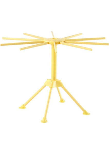 Katlanabilir Makarna Kurutma Rafı, 10 Çubuk Saplı Plastik Katlanabilir Spagetti Askılı Erişte Kurutma Standı (Yurt Dışından)