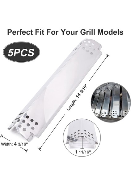 Nexgrill 720-0888 Için Izgara Sıcak Plaka, Yangın Bariyerli Emaye Sıcak Plaka, Paslanmaz Çelik Izgara Isıtma Çadırı, Alev Püresi (Yurt Dışından) modelleri