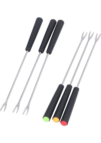 Paslanmaz Çelik Fondü Çatalları, Çikolata Çeşmesi Peynir Fondü Kavrulmuş Hatmi Için Uzun Çatal Peynir Fondü Çatalları (Yurt Dışından) modelleri