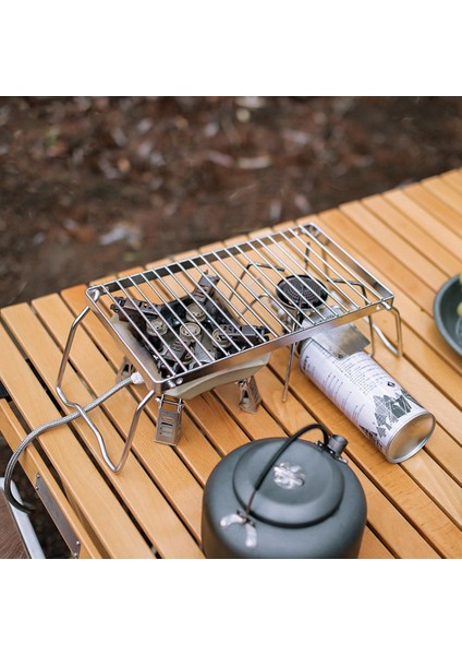 Açık Hava Çizgili Barbekü Izgarası Barbekü Uzun Paslanmaz Çelik Tencere Katlanır Braket Taşınabilir Raf Drenaj Rafı (Yurt Dışından) fiyatları