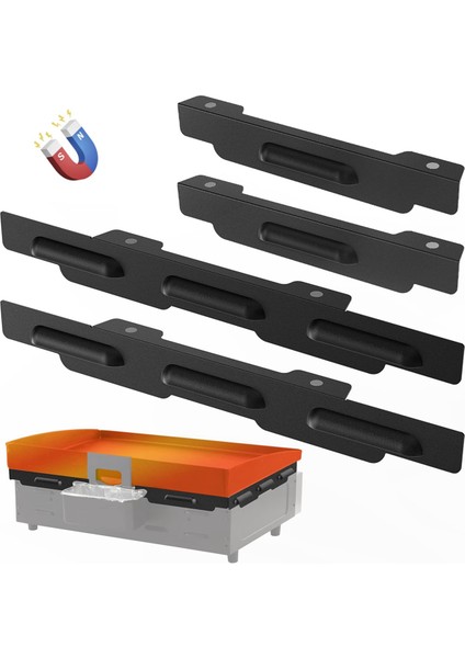 22 Inç Blackstone Izgara Için Manyetik Rüzgar Koruyucular, Paslanmaz Çelik Ekranlar Alevi Korur, Izgara Aksesuarları - 22 Inç (Yurt Dışından) fırsatları