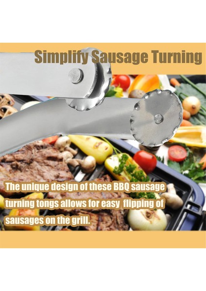 Barbekü Sosis Çevirme Maşası, Barbekü Sosis Izgara Maşası, Barbekü Sosis Doldurma Maşası, Çevirme Için Uzun Saplı Mutfak Maşası (Yurt Dışından) fırsatları