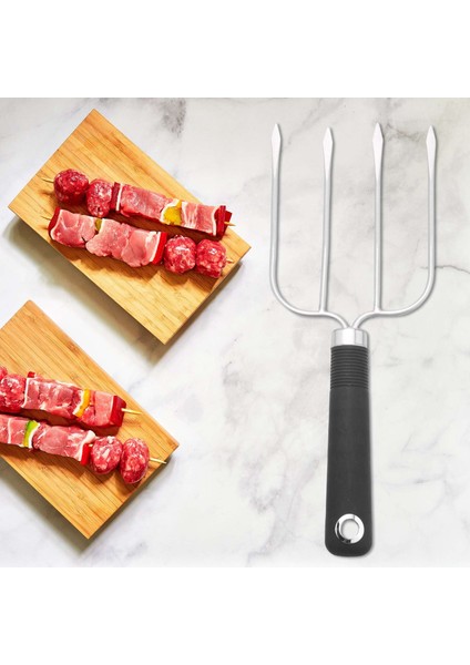 2 Adet Et Çatalı, Tavuk Kızartma Çatalı, Kaymaz Saplı Kızarmış Tavuk Çatalı, Hindi Çatalı, Barbekü ve Şükran Günü Için Profesyoneller (Yurt Dışından) fiyatları