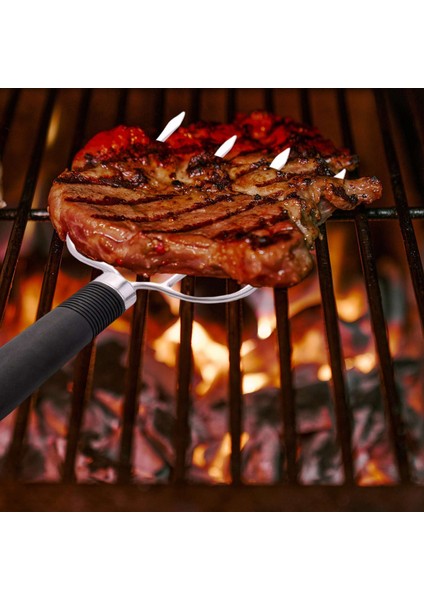 2 Adet Et Çatalı, Tavuk Kızartma Çatalı, Kaymaz Saplı Kızarmış Tavuk Çatalı, Hindi Çatalı, Barbekü ve Şükran Günü Için Profesyoneller (Yurt Dışından) modelleri