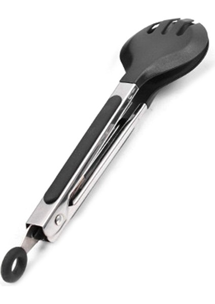 Paslanmaz Çelik Silikon Mutfak Maşası Barbekü Klipsi Salata Pişirme Aleti Yemek Servis Maşası Mutfak Aletleri Parçaları (Yurt Dışından)