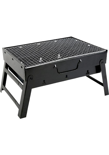 Kömür Izgarası, Taşınabilir Kömür Izgarası, Katlanabilir, Açık Hava Kamp Barbeküsü ve Plaj Barbeküsü Için Uygun 43X30X24CM (Yurt Dışından)