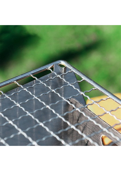 Model Taşınabilir Açık Katlanır Kart Sobası Paslanmaz Çelik Barbekü Sobası Yakacak Odun Kamp Malzemeleri Kömür Sobası L (Yurt Dışından)