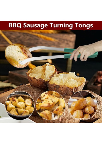 Adet Barbekü Sosis Çevirme Maşası Izgara Maşası Mutfak Maşası Izgara Için Paslanmaz Çelik Uzun Maşa Izgara Çevirme Maşası (Yurt Dışından) fırsatları