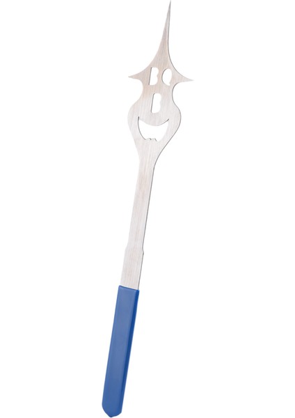 6'sı 1 Arada Barbekü Çatalı Paslanmaz Çelik Çok Işlevli Iki Dişli Meyve Sebze Et Barbekü Izgarası Açık Hava Kamp A (Yurt Dışından) modelleri