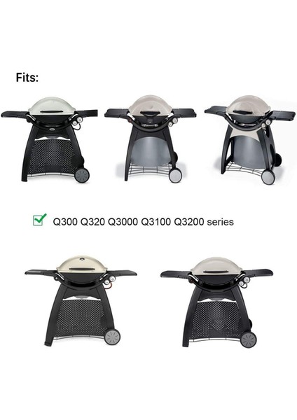 Paslanmaz Çelik Izgara Brülör Borusu 65032 Weber Q300 Q320 Q3200 Serisi Gazlı Izgara Için Yedek Parçalar (Yurt Dışından) modelleri