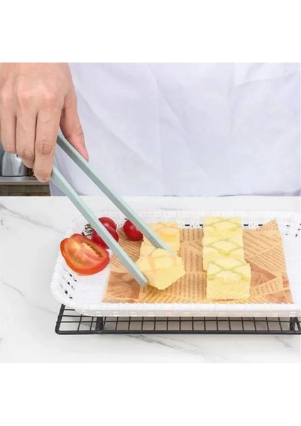 Ekmek Maşası Kaymaz Servis Barbekü Salata Klipsi Uzun Saplı Biftek Kelepçesi Ev Mutfak Pişirme Aletleri Mavi (Yurt Dışından) fırsatları