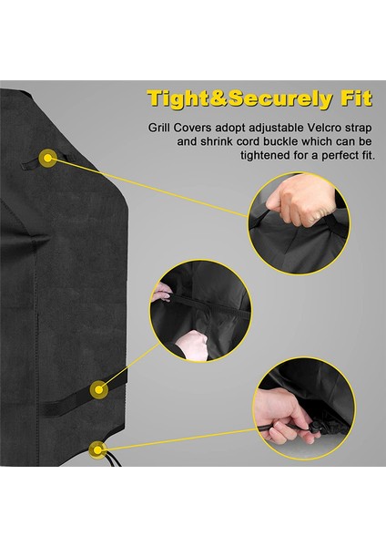 Izgara Örtüsü, Barbekü Örtüsü, Su Geçirmez ve Uv Dayanıklı, Gazlı Izgara Örtüsü, Kullanışlı Dayanıklı Ripstop 145X61X117CM (Yurt Dışından) modelleri