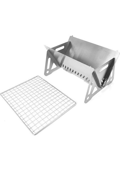 2 Model Taşınabilir Açık Katlanır Kart Soba Paslanmaz Çelik Barbekü Sobası Yakacak Odun Kamp Malzemeleri Kömür Sobası (Yurt Dışından) fırsatları