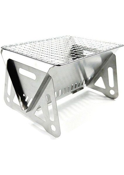 2 Model Taşınabilir Açık Katlanır Kart Soba Paslanmaz Çelik Barbekü Sobası Yakacak Odun Kamp Malzemeleri Kömür Sobası (Yurt Dışından) indirimleri