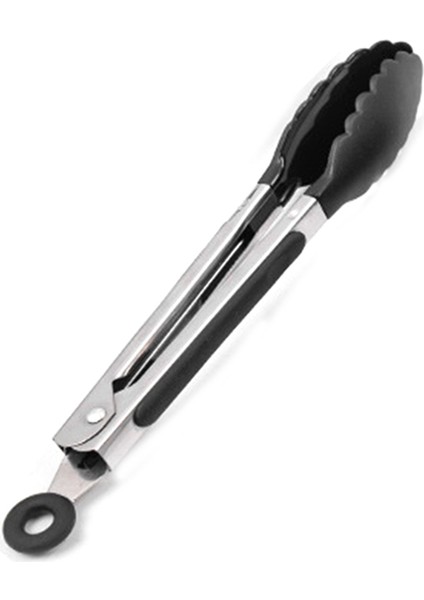 Paslanmaz Çelik Silikon Mutfak Maşası Barbekü Klipsi Salata Pişirme Aleti Yemek Servis Maşası Mutfak Aletleri Parçaları (Yurt Dışından)