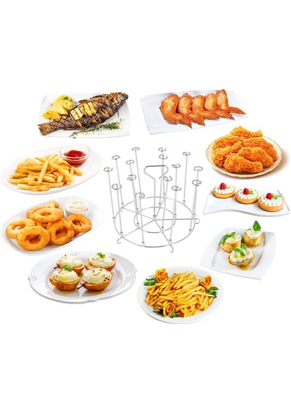 Şiş Standı, Ninja Foodi 8 Quart Kurutma Makinesi Rafı Için Ev Mutfağı Için Hava Fritöz Aksesuarları Izgarası (Yurt Dışından) indirimleri