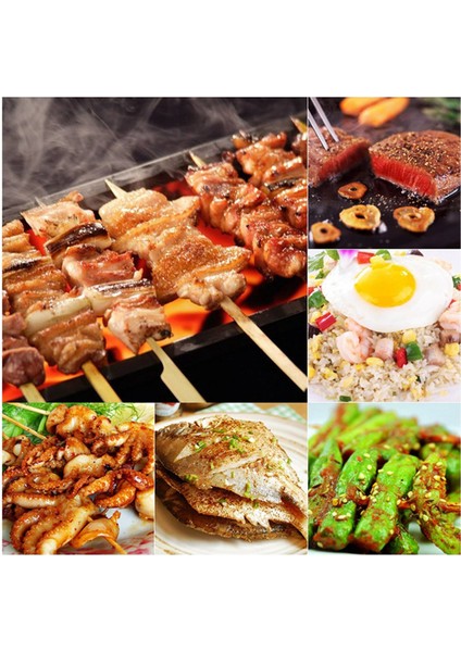 Barbekü Paslanmaz Çelik Barbekü Izgara Üç Parçalı Set Ahşap Saplı Çatal Kürek Klipsli Izgara Kombinasyon Çatal Klips Seti (Yurt Dışından) fiyatları