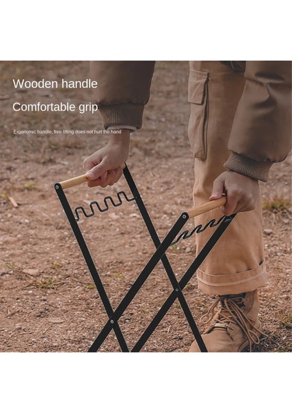 Açık Hava Evsel Atık Rafı Katlanabilir Mutfak Artıkları Depolama Rafı Plastik Poşet Tutucu Siyah (Yurt Dışından) fırsatları