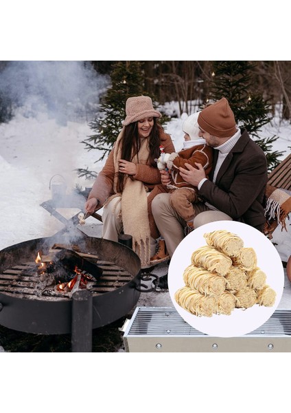 40 Adet Ateş Başlatıcı - Şömine, Pelet Soba ve Odun, Ateş Çukuru, Tütsüleme Fırını, Barbekü, Baca ve Pizza Fırını Için Doğal Ateş Başlatıcılar (Yurt Dışından) fiyatları
