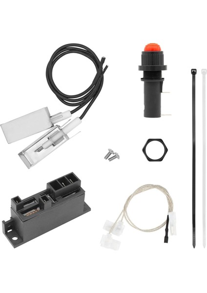 Weber Summit A4 Gazlı Izgaralar, Summit Silver A/a4, Summit Platinum A/a4 Serisi 4 Brülörlü Izgaralar Için 42321 Izgara Ateşleyici Kiti (Yurt Dışından)