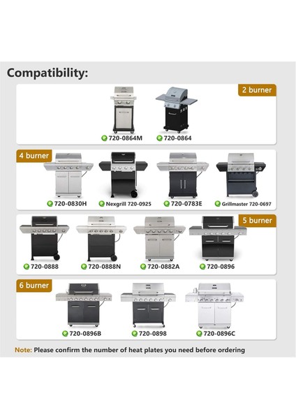 Nexgrill 720-0888 Için Izgara Sıcak Plaka, Yangın Bariyerli Emaye Sıcak Plaka, Paslanmaz Çelik Izgara Isıtma Çadırı, Alev Püresi (Yurt Dışından) fırsatları