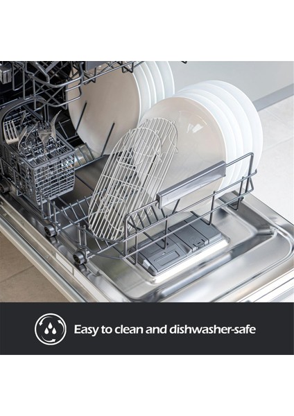 Krom Kaplamalı Buharlı Pişirici Rafı - Ninja Foodi Possible Cooker Pro 8,5 Qt Için Buhar ve Kızartma Rafı Aksesuarlarının Yerine Kullanılabilir (Yurt Dışından) fırsatları