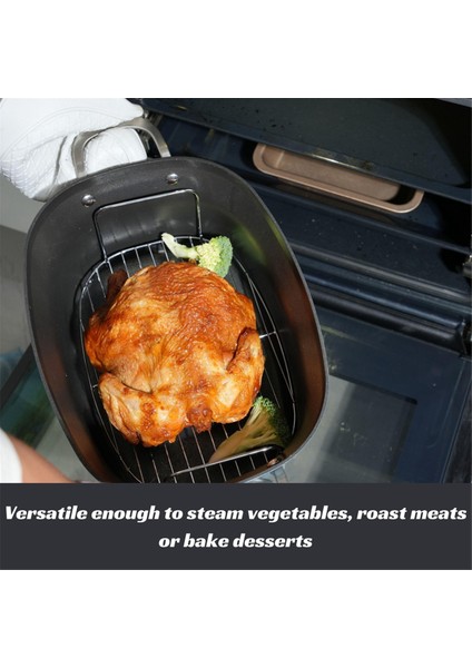 Krom Kaplamalı Buharlı Pişirici Rafı - Ninja Foodi Possible Cooker Pro 8,5 Qt Için Buhar ve Kızartma Rafı Aksesuarlarının Yerine Kullanılabilir (Yurt Dışından) indirimleri