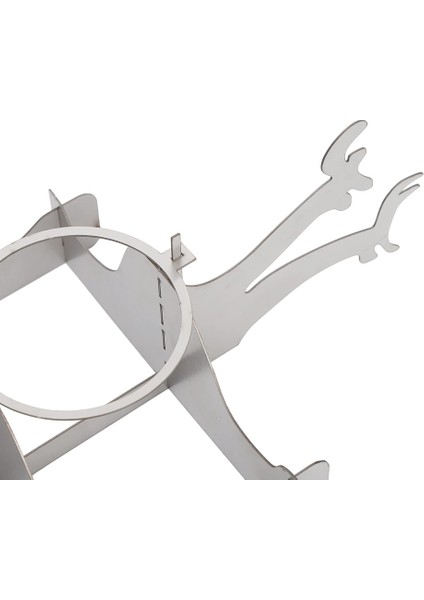 Adet Barbekü Tavuk Izgarası - Kamp ve Aile Toplantıları Için Bira Tutuculu Taşınabilir Paslanmaz Çelik Izgara Tutucu - Ayaklı Izgara (Yurt Dışından) modelleri