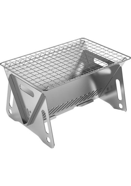 Model Taşınabilir Açık Katlanır Kart Sobası Paslanmaz Çelik Barbekü Sobası Yakacak Odun Kamp Malzemeleri Kömür Sobası L (Yurt Dışından) indirimleri