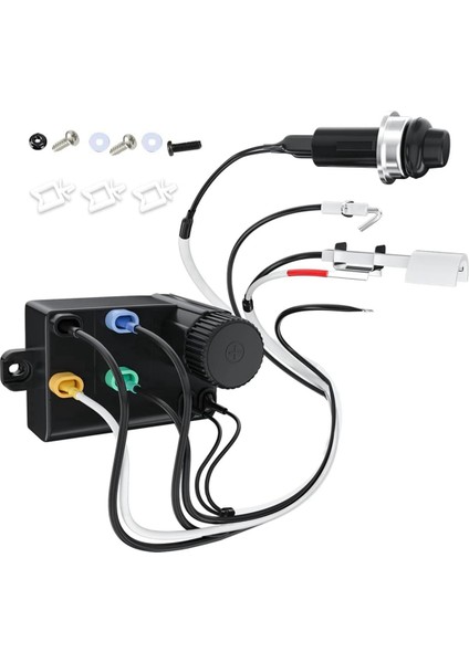 Weber Spirit 220 ve 320 Gazlı Izgaralar Için 7643 Izgara Ateşleyici Kiti (Öne Monteli Kontrol Panelleriyle) (Yurt Dışından)