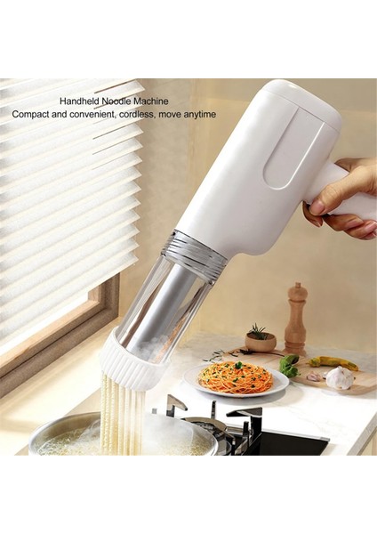 El Tipi Elektrikli Makarna Makinesi Elektrikli Erişte Makinesi Yüksek Verimli El Tipi Pres Makarna Makinesi 6 Kalıplı Ev, B (Yurt Dışından) fırsatları