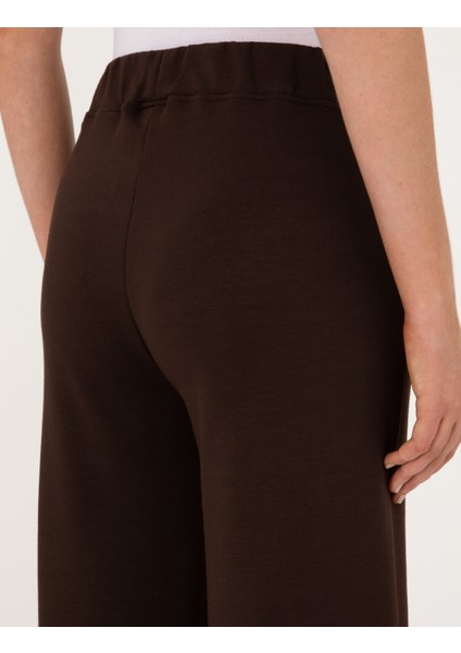 Kadın Kahverengi Flare Fit Eşofman Altı 50314962-VR029