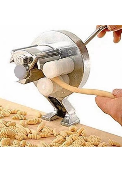 Manuel Makarna Makinesi Paslanmaz Çelik El Kranklı Erişte Presleme Makinesi Mutfak Gereçleri (Yurt Dışından) fırsatları