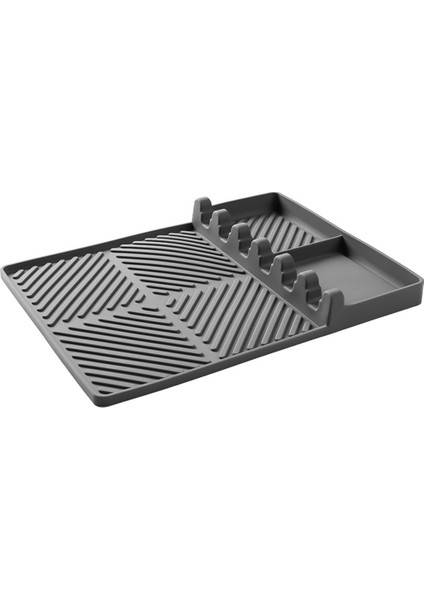 Barbekü Izgara Aksesuarları Yan Raf Matı Izgara Pedi Izgara Mutfak Tezgahı Spatula Silikon Mat Gri Küçük Araçlar (Yurt Dışından) modelleri