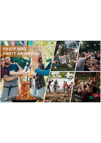 Al Pastor Izgara Şişi, Paslanmaz Çelik Dikey Şiş, 3 Çıkarılabilir Çivili Brezilya Dikey Şiş Standı (Yurt Dışından) fiyatları