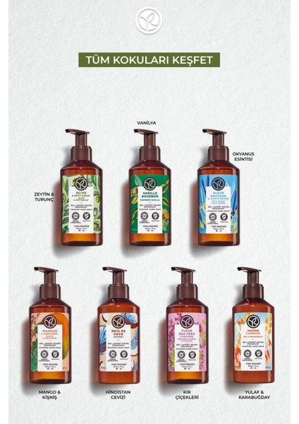 Sıvı Sabun- Ferahlatıcı Zeytin Turunç- SLS,SLES İçermez,Vegan-190ml