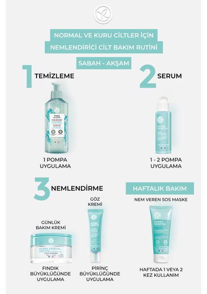 Çok Kuru Cilt, Aloe Vera&Üre&Shea, Yoğun Krem-Hydra Vegetal Bitkisel Nemlendirici Bakım-50ml