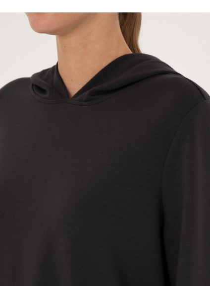 Kadın Antrasit Flare Fit Eşofman Altı 50314962-VR006