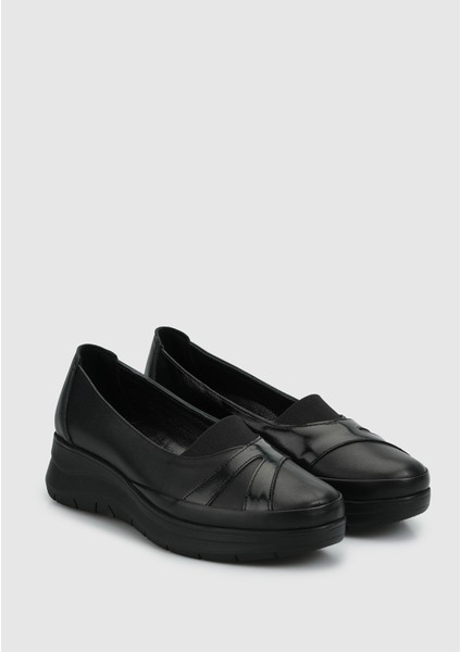 Siyah Deri Kadın Ayakkabı fiyatları