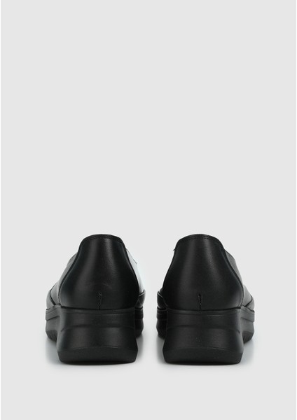 Siyah Deri Kadın Ayakkabı fırsatları