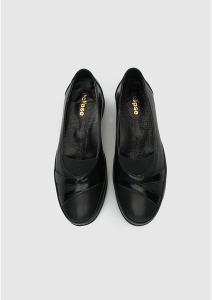 Siyah Deri Kadın Ayakkabı indirimleri