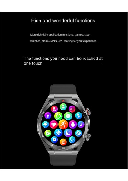 T80 Ekran Kalp Atış Hızı Kan Oksijen Spor Glikoz ve Basınç Ölçüm Saati (Yurt Dışından)