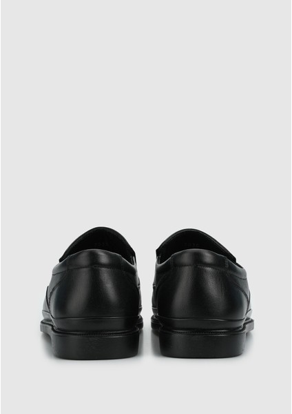 Siyah Deri Erkek Ayakkabı fırsatları