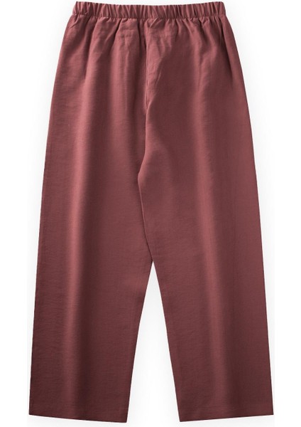 Mevsimlik Modal Pantolon 2-8 Yaş Bordo