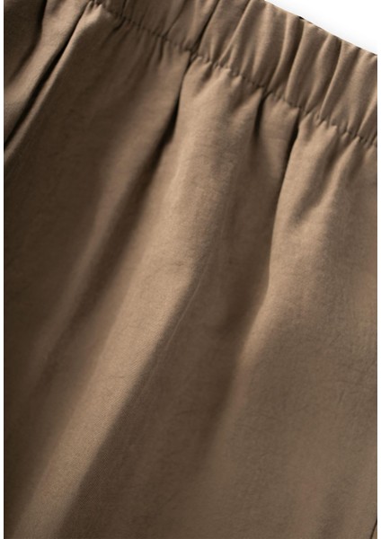 Mevsimlik Modal Pantolon 2-8 Yaş Kahve