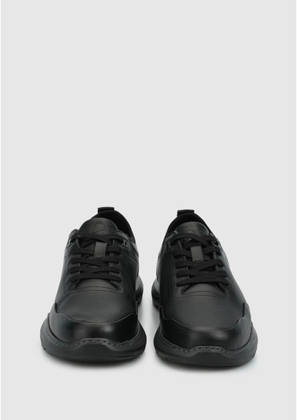 Siyah Deri Erkek Sneaker fiyatları