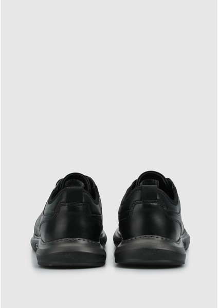 Siyah Deri Erkek Sneaker modelleri