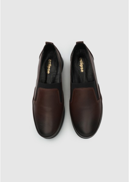 Kahve Deri Kadın Ayakkabı modelleri